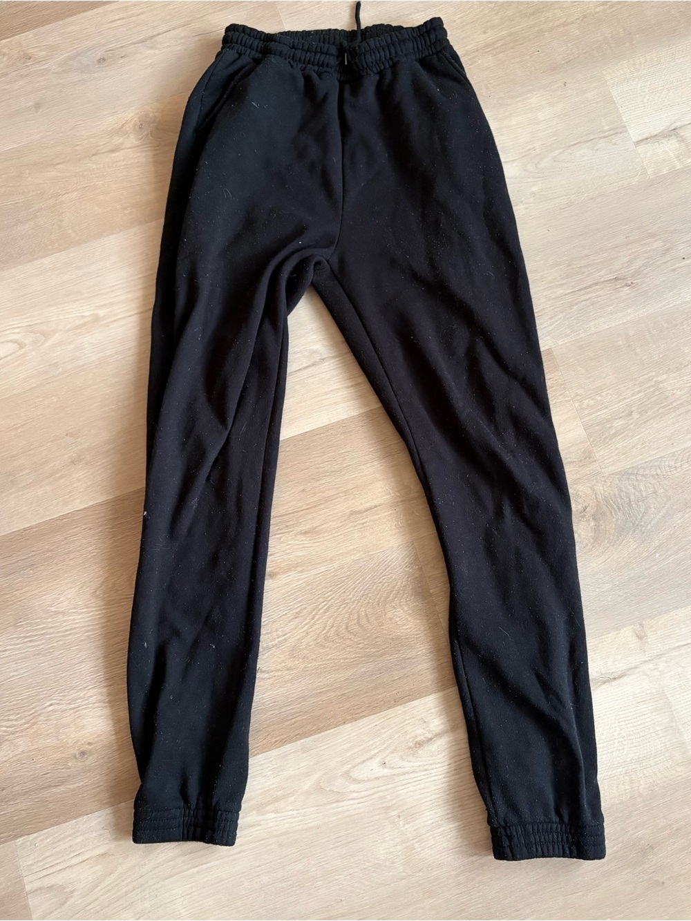 Classic Black Fleece Joggers